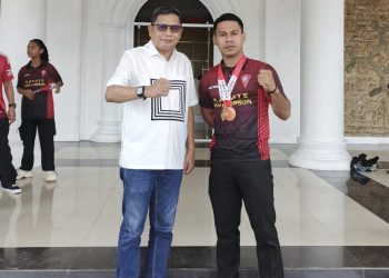 Juara Karate Internasional, Disambut Walikota Ambon