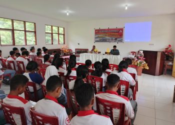 Cegah Narkoba Sejak Dini, Polda Maluku Edukasi Pelajar SMA Negeri 7 Ambon