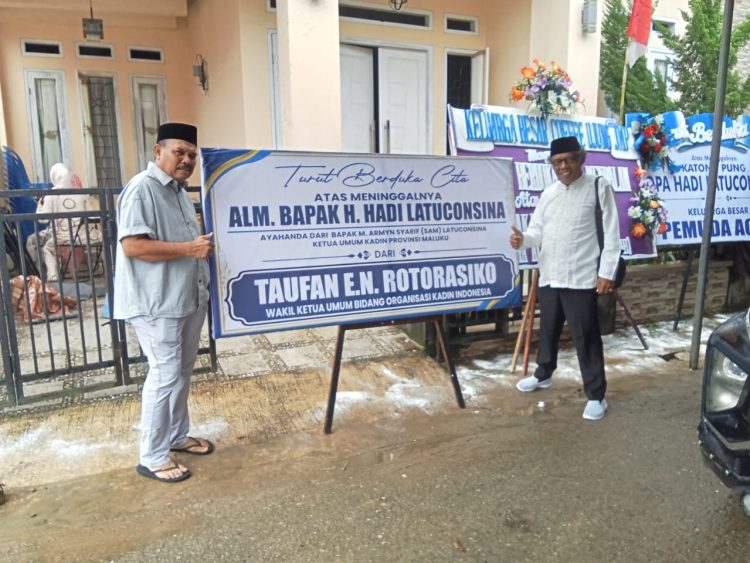 Utusan Waketum KADIN Pusat Sampaikan Belasungkawa kepada Ketua KADIN Maluku