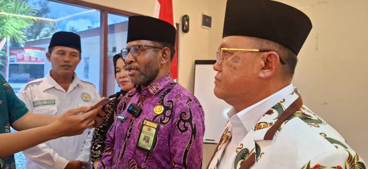 Kakanwil Kemenag Papua Dukung Program Wakaf Lahan Pemakaman Muslim di Kabupaten Jayapura