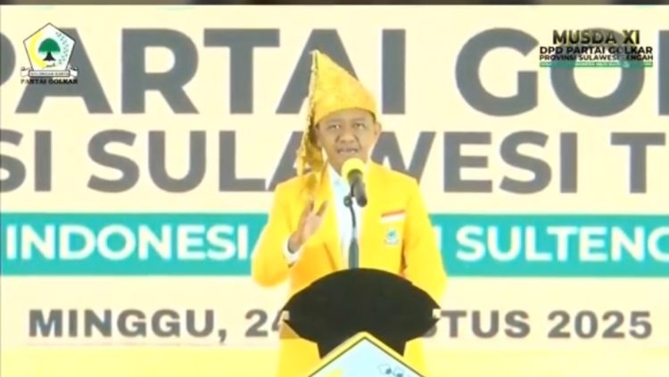 Golkar Sulteng Gelar Musda, Bahlil Tegaskan Dukungan Penuh untuk Pemerintahan Prabowo–Gibran