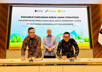 Diinisiasi Danantara, PLN – Pertamina Teken Kerja Sama Pengembangan Energi Panas Bumi Nasional