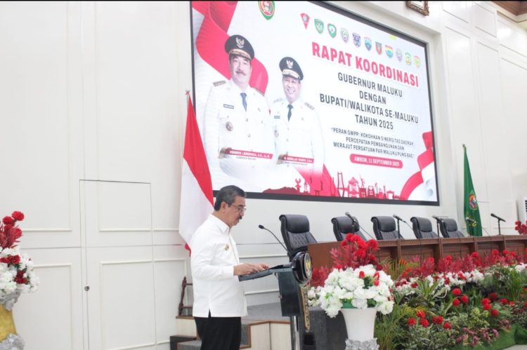 Gubernur Maluku Buka Rakor Bersama Bupati/Wali Kota, Tekankan Peran GWPP Perkuat Sinergi Pembangunan