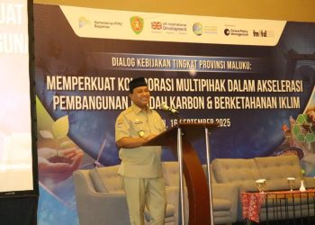 Wagub Maluku Abdullah Vanath Ingatkan Maluku Punya Tanggung Jawab Global dalam Pengendalian Iklim