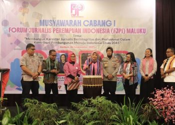 FJPI Maluku Gelar Muscab Perdana, Teguhkan Peran Jurnalis Perempuan dalam Membangun Indonesia Emas 2045