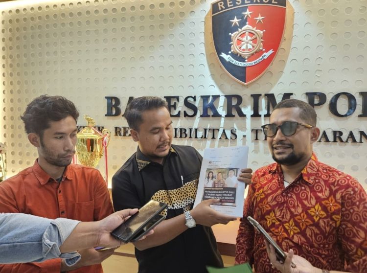 Tim Hukum Haidar Alwi Institut Polisikan Penyebar Hoaks “Keterlibatan Anak Kapolri dan  Haidar Alwi di Tambang Ilegal