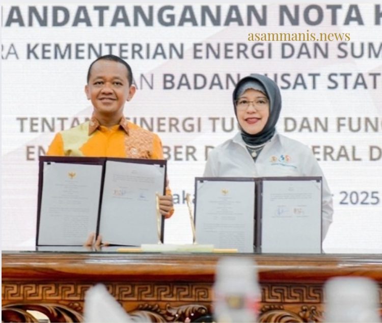 ESDM dan BPS Perkuat Kolaborasi untuk Wujudkan Satu Data Nasional Bidang Energi