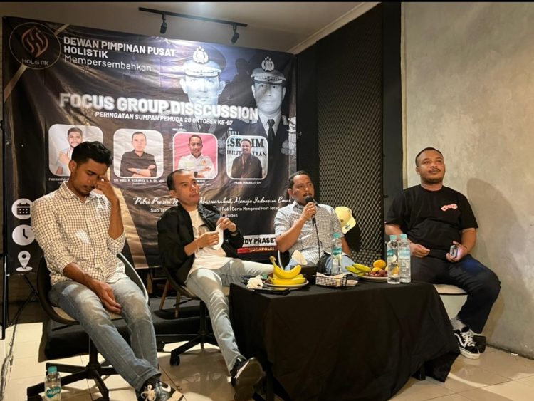 DPP Holistik Gelar FGD Kawal Polri Tetap di Bawah Presiden, Fadel: Kita Dukung Listyo Sigit Sampai Purna Bakti