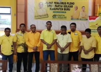 DPD II Golkar Kabupaten Buru Resmi Dukung Rohalim Boy Sangadji Pimpin Golkar Maluku