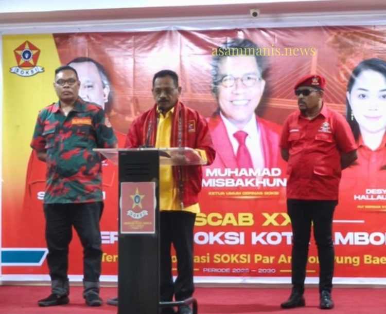 Derek Loupatty: Boy Sangadji Bangkitkan Kembali SOKSI di Maluku Setelah 30 Tahun Vakum