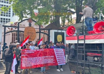 Pergerakan Aktifis Jakarta Desak Transparansi atas Dugaan Gratifikasi Jet Pribadi Bernilai Rp 90 Miliar di KPU RI