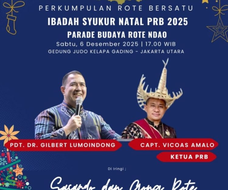 Perkumpulan Rote Bersatu Gelar Natal Akbar 2025, Lebih dari 1.000 Undangan Hadir di Jakarta