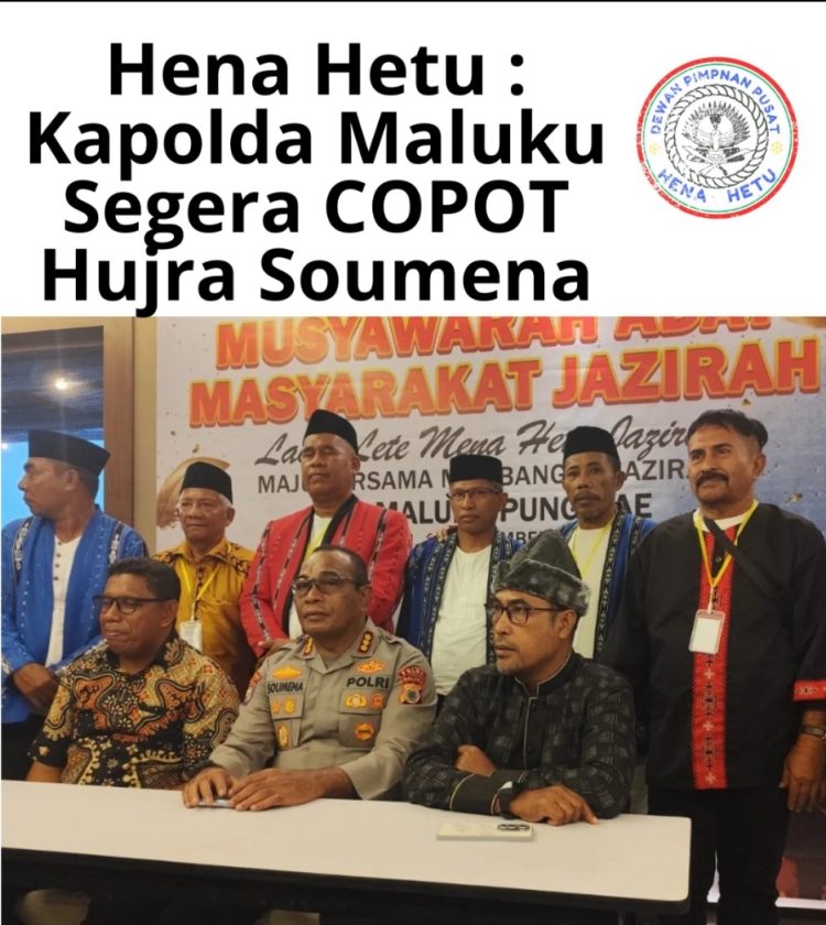 Netralitas Polri Dipertanyakan, Hena Hetu Resmi Desak Polda Copot Kombes. Hujra Soumena