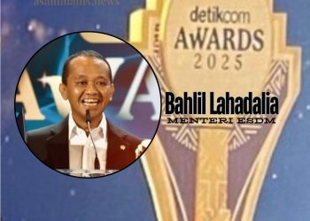 detikcom Awards Digelar, Bahlil Lahadalia Raih Penghargaan Tokoh Penggerak Transisi Energi 2025