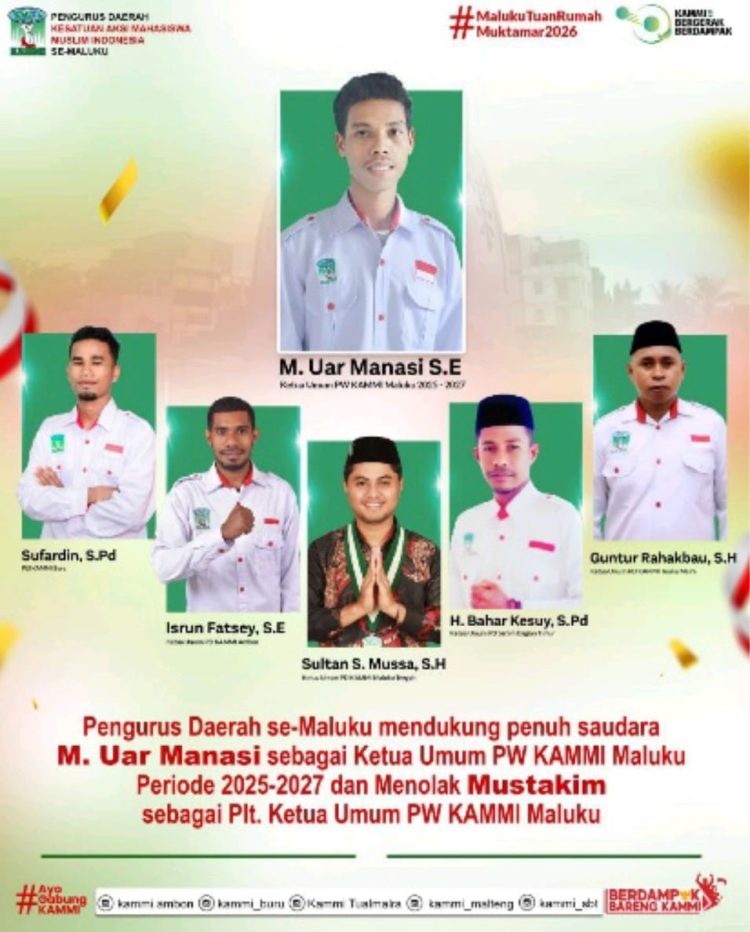 KAMMI Maluku: Kepengurusan Jundi-Manasi Legal