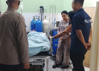 Wanita Penjual Petasan Ditikam OTK depan PGSD Unpatti