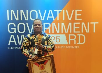 Papua Tengah Raih Penghargaan di Innovative Government Award 2025