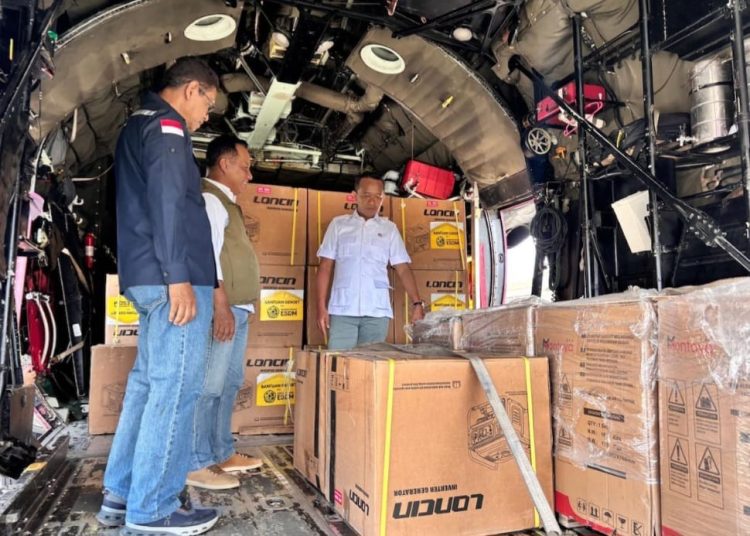 Bahlil Lepas Bantuan 1.000 Genset dan 3.000 Kompor Gas untuk Korban Banjir Aceh