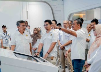 Kunjungi Badan Geologi, Menteri ESDM Apresiasi Dedikasi Pengamat Gunung Api