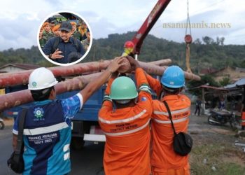Gubernur Sumut Apresiasi PLN Pulihkan 98,61 Persen Listrik Sumut, Pasokan di Sibolga–Tapteng Kembali Normal