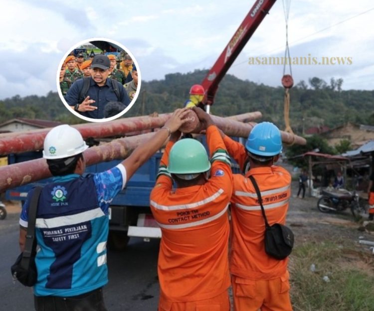 Gubernur Sumut Apresiasi PLN Pulihkan 98,61 Persen Listrik Sumut, Pasokan di Sibolga–Tapteng Kembali Normal