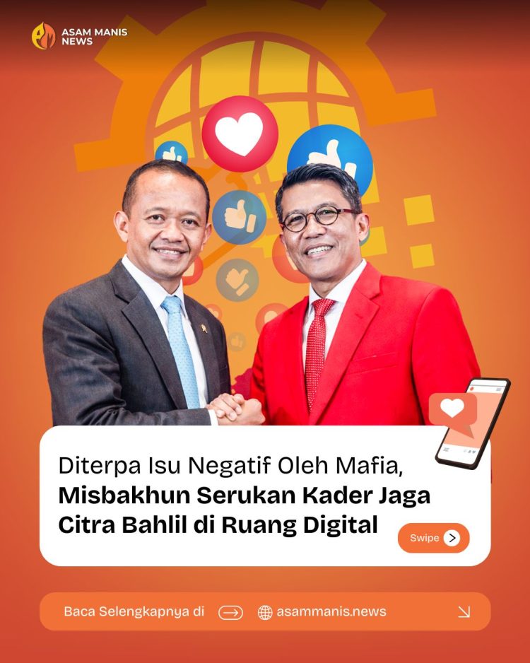 Diterpa Isu Negatif Oleh Mafia, Misbakhun Serukan Kader Jaga Citra Bahlil di Ruang Digital