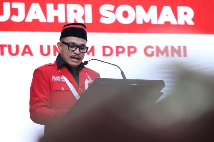 Pidato Politik Ketum GMNI, Sujahri Somar: Persatuan GMNI Diuji oleh Ego dan Politik Emosi