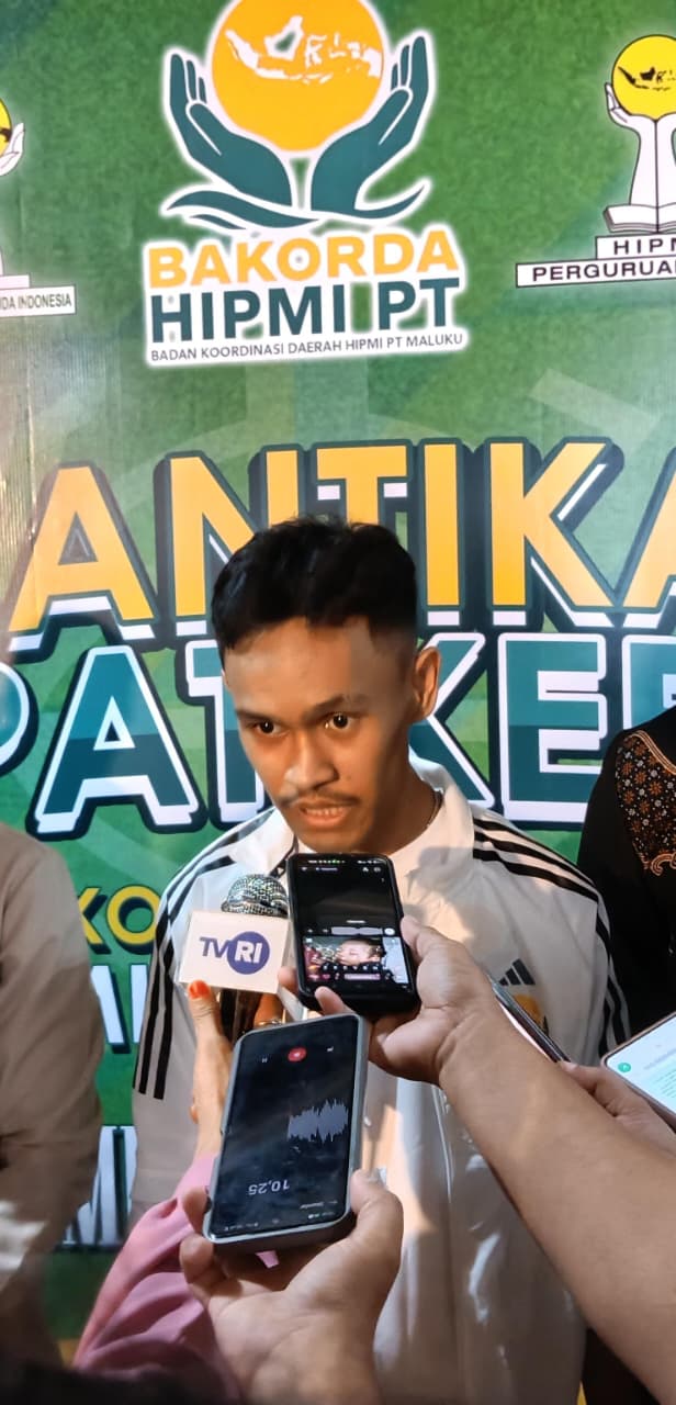 Dilantik sebagai Ketum HIPMI PT Maluku, Fajar Bisra Sangadji Tekankan Peran Kampus Cetak Wirausaha Muda