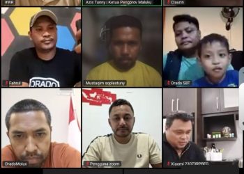 Digelar Virtual, Pengprov ORADO Maluku Gelar Rapimpda Libatkan Pengcab 11 Kabupaten Kota