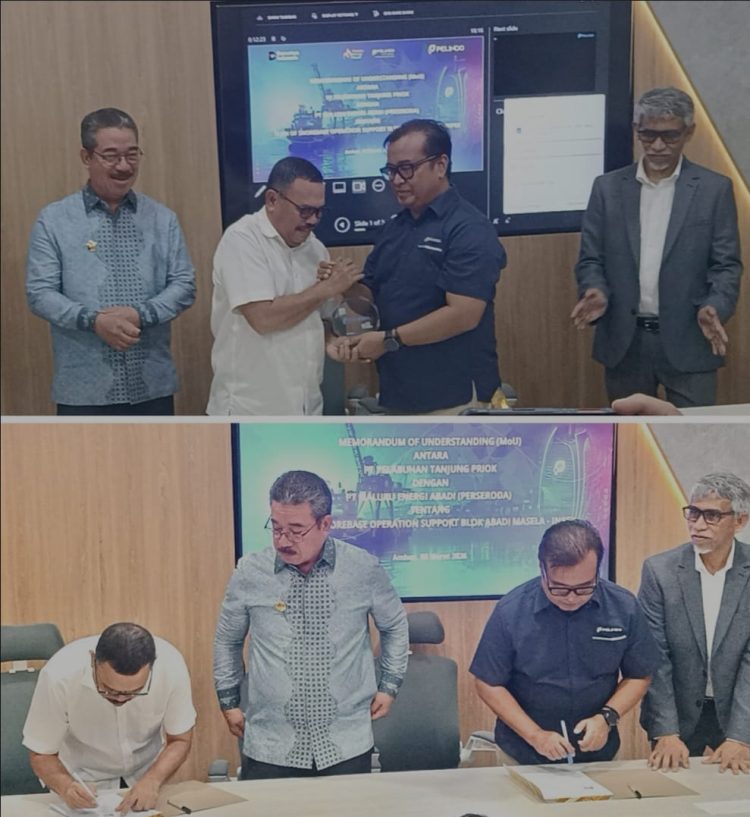 MoU Shorebase Masela Ditandatangani, Gubernur Tegaskan Maluku Bukan Sekadar Penonton