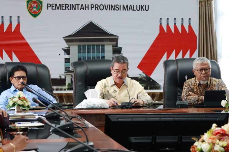 Gubernur Maluku Tegaskan Komitmen Pengamanan Aset Daerah dalam Rakor Bersama KPK