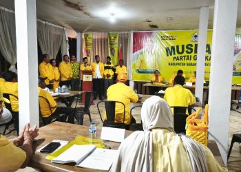 LPJ Diterima, Abdul Salam Hehanussa Resmi Demisioner di Musda V Golkar SBB