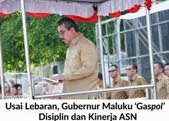 Usai Lebaran, Gubernur Maluku “Gaspol” Disiplin dan Kinerja ASN