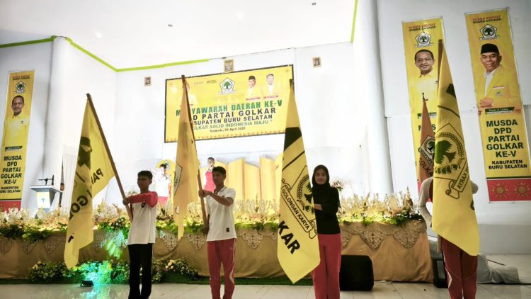 DPD Golkar Buru Selatan Siap Gelar Musda, Asriadi Tomia Jadi Satu-satunya Kandidat