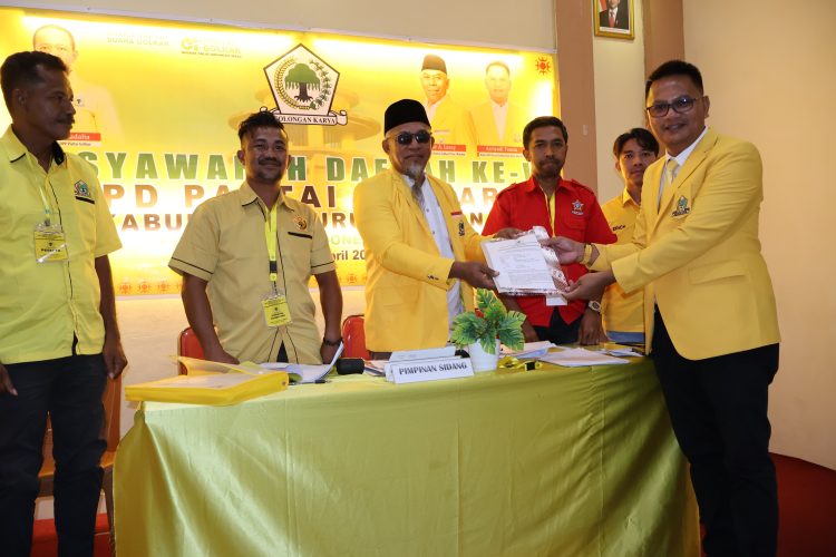 Aklamasi! Asriadi Tomia Pimpin Golkar Buru Selatan, Siap Kawal Pemerintahan La Hamidi–Gerson