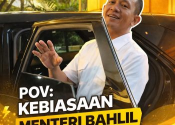 Momen Santai Bahlil: Ajak Pegawai Hemat Energi dan Beralih ke Mobil Listrik