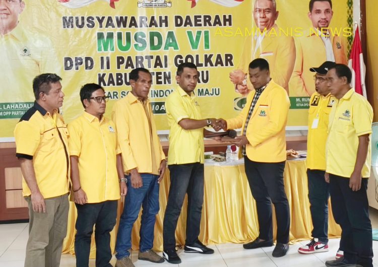 LPJ DPD Golkar Buru Rum Soplestuny Diterima, Musda Tetapkan Kepengurusan 2020–2025 Demisioner