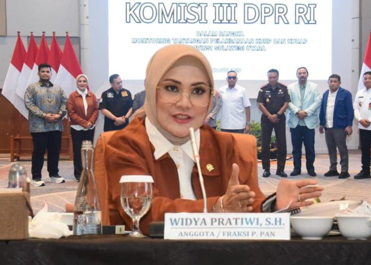 Kunker di Sulut, Widya Pratiwi Tekankan Sinergi Penegakan Hukum untuk Lindungi Masyarakat