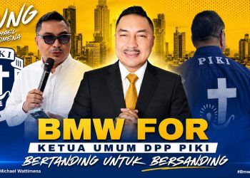 Michael Wattimena Deklarasi Maju Ketum DPP PIKI 2026–2031, Gandeng Penrad Siagian