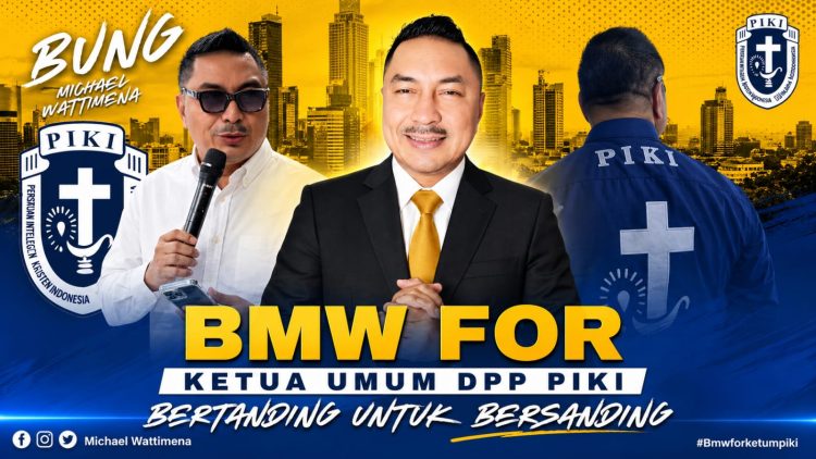Michael Wattimena Deklarasi Maju Ketum DPP PIKI 2026–2031, Gandeng Penrad Siagian