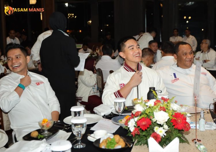 Kaesang Pangareb Ketua Tim Reynaldo for HIPMI, Hadiri Malam Kolaborasi Daerah di Pelataran Senayan
