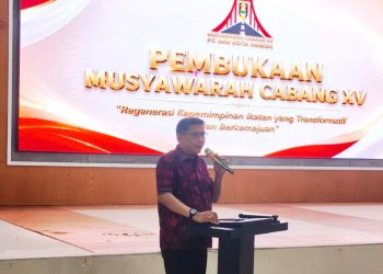 Wali Kota Ambon Dorong IMM Jadi Mitra Kritis dan Transformatif dalam Pembangunan Kota