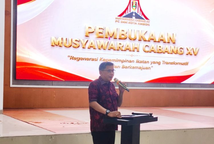 Wali Kota Ambon Dorong IMM Jadi Mitra Kritis dan Transformatif dalam Pembangunan Kota