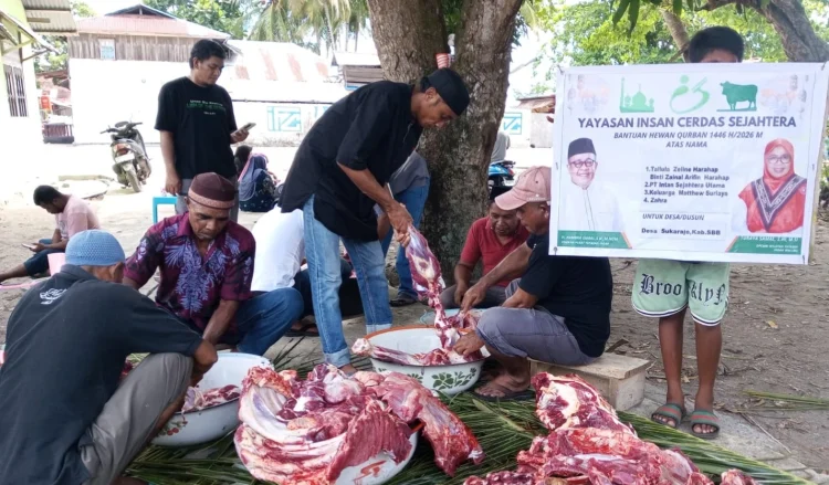 Di Bawah Binaan Hambra Samal, Yayasan Indah Konsisten Salurkan Qurban untuk Masyarakat Timur Indonesia