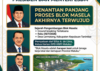 Pemuda Maluku Apresiasi Prabowo dan Bahlil, Penantian Panjang Blok Masela Akhirnya Berakhir