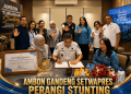 Ambon Gandeng Setwapres Perangi Stunting