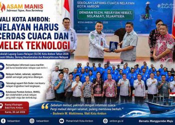Wali Kota Ambon: Nelayan Harus Cerdas Cuaca dan Melek Teknologi