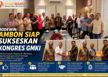 Wali Kota : Ambon Siap Sukseskan Kongres GMKI