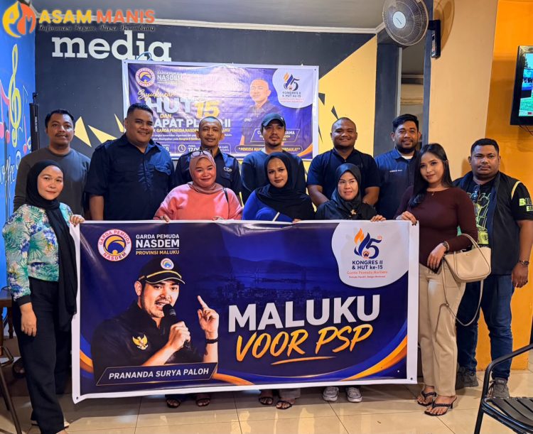 GP NasDem Maluku Bulat Dukung Prananda Pimpin Kembali Garda NasDem