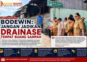 Bodewin: Jangan Jadikan Drainase Tempat Buang Sampah